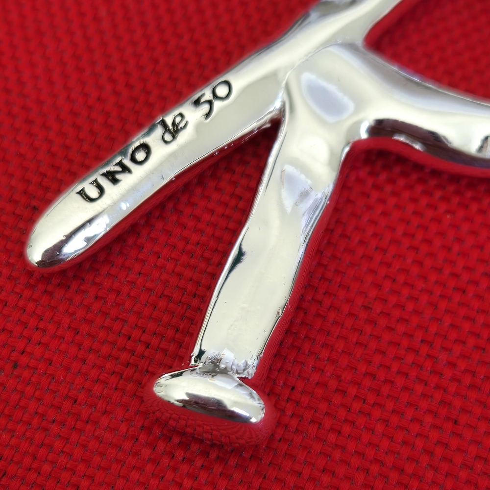 Uno de 50 • Initial R • Silver - Picture 5 of 8